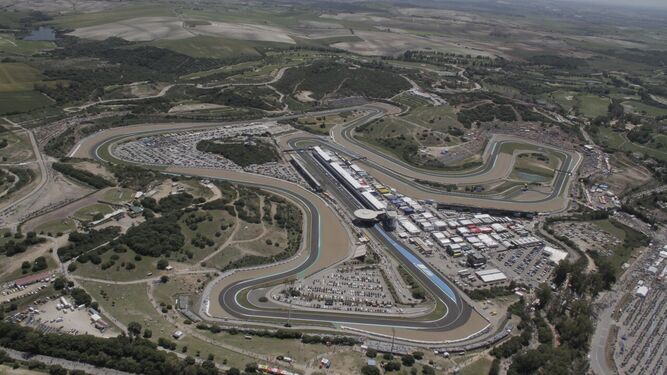Vista panorámica del Circuito de Jerez - Ángel Nieto.